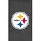 Dreamseat Silver Club Chair with Pittsburgh Steelers Primary Logo XZ7759002CHCDBK-PSNFL21040 - alternate 6